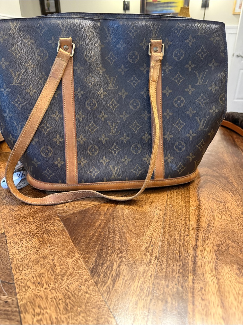 Louis Vuitton Monogram Canvas Tote in Brown and Tan
